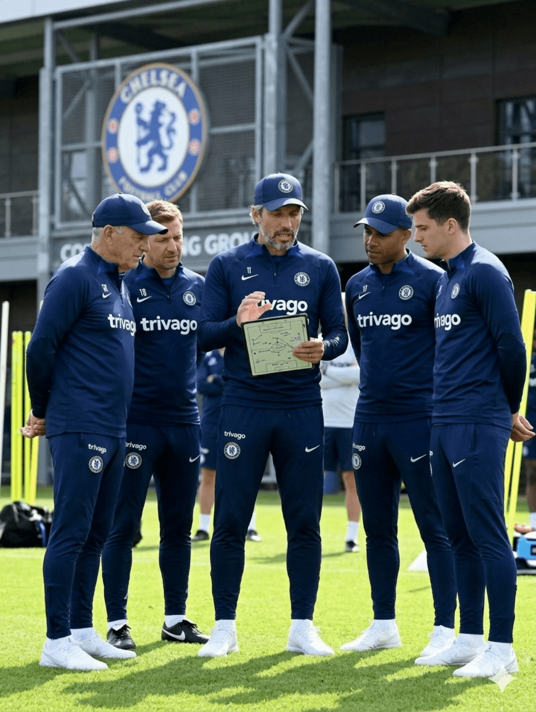 muito trabalho por aqui ... vamos Chelsea 🔵⚪🔥