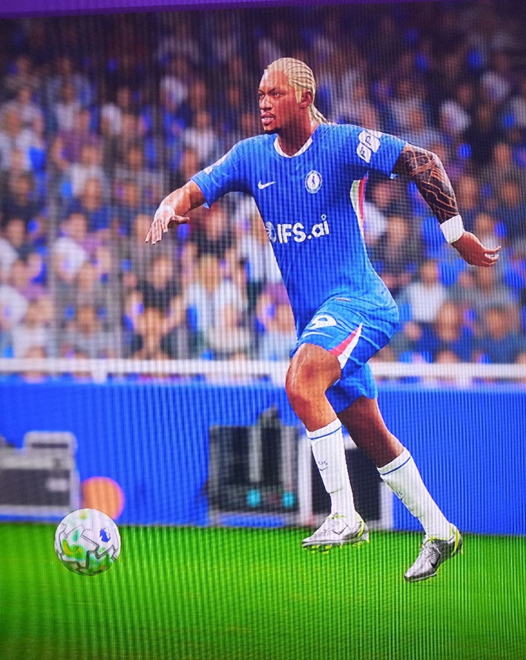 vitória no clássico contra o Manchester city.. 2 a 0 com 2 gols meus ... vamos Chelsea 🔵⚪