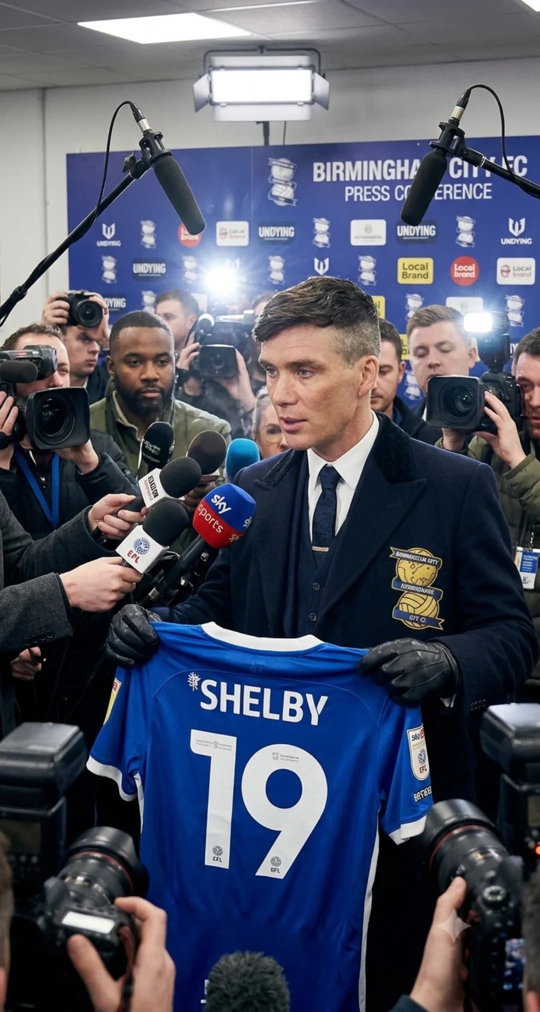 Hoje fui apresentado como novo técnico do Birmingham City , um orgulho ser treinador desse clube , um time de uma cidade que eu conheço m…