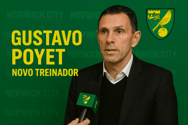 "É um desafio enorme, mas estou preparado. O Norwich tem identidade, tem torcida apaixonada e tem jogadores de qualidade. Vamos lutar até…