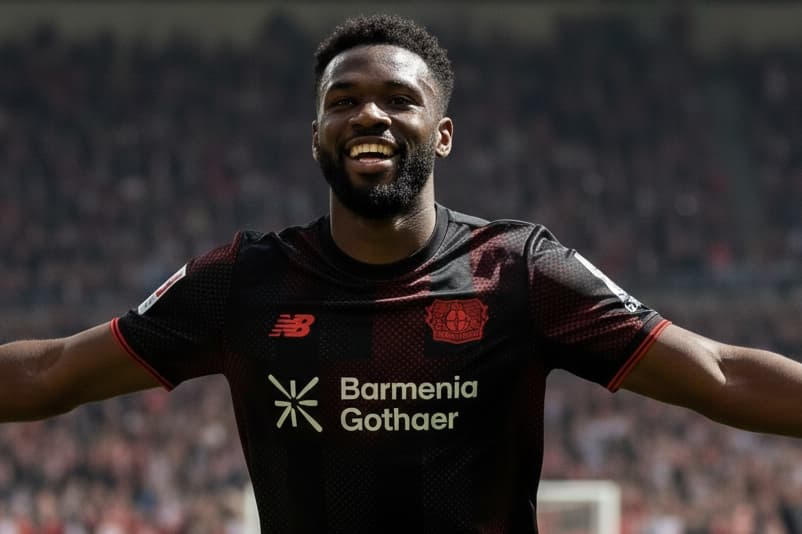 Leverkusen claim their first win of the season, defeating Liverpool 2–1.