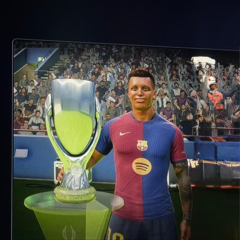 Mais um com {@}[fcbarcelona](69375d2f110359579458f6fc) ✅2 assistências ✅melhor em campo