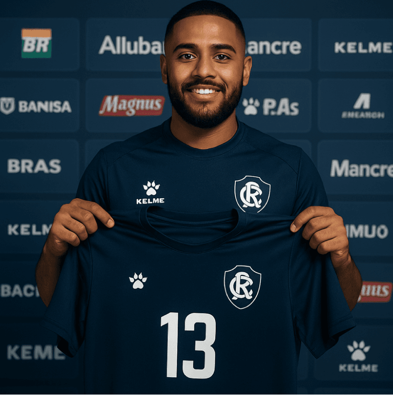 Um novo capítulo começa! Honrado demais por vestir a camisa 13 do Clube do Remo. Cheguei pra lutar, aprender e fazer história. Agora é tr…
