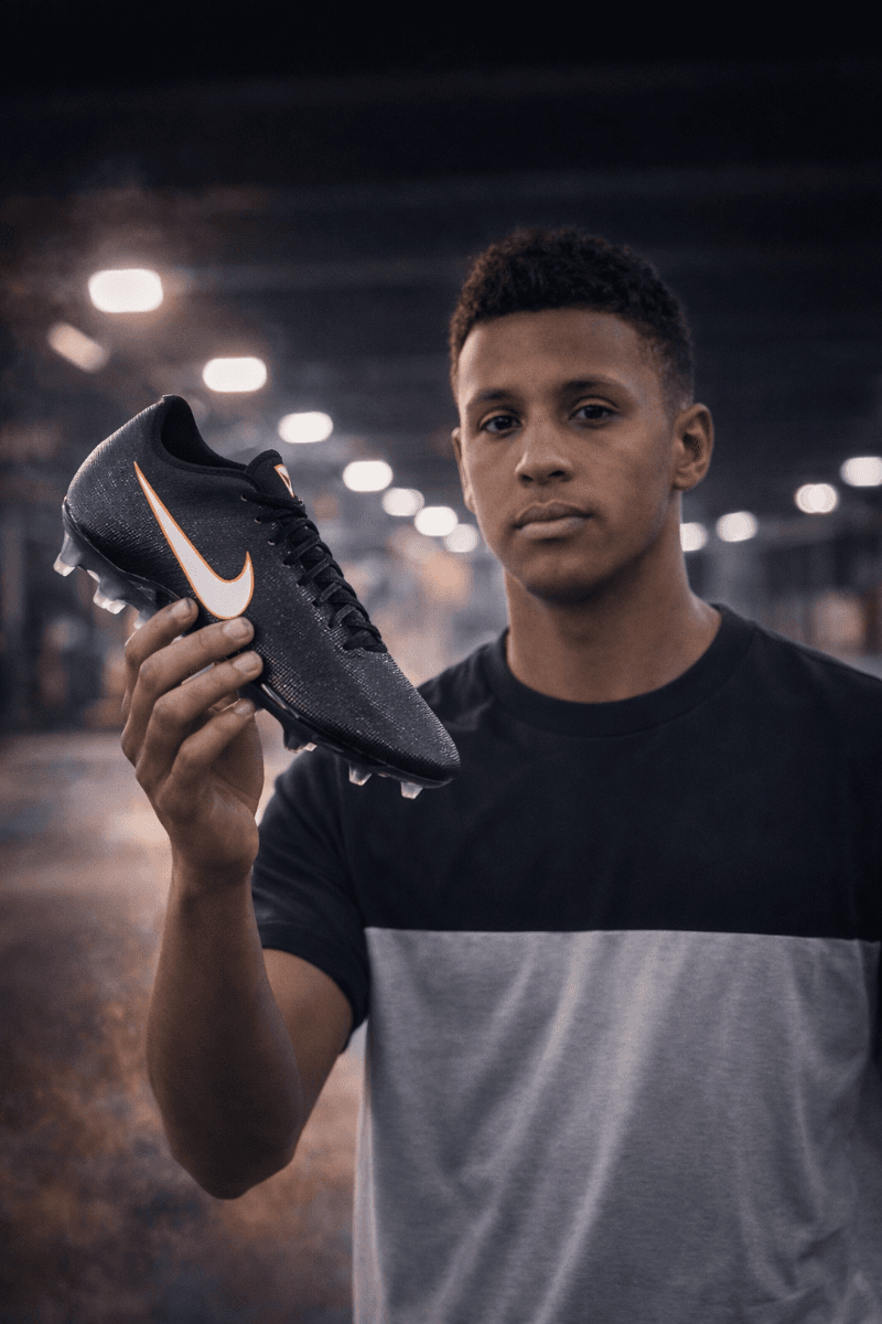 E com prazer em anunciar que agr é oficial minha parceira com Nike começa com a nova Nike phanton Black
