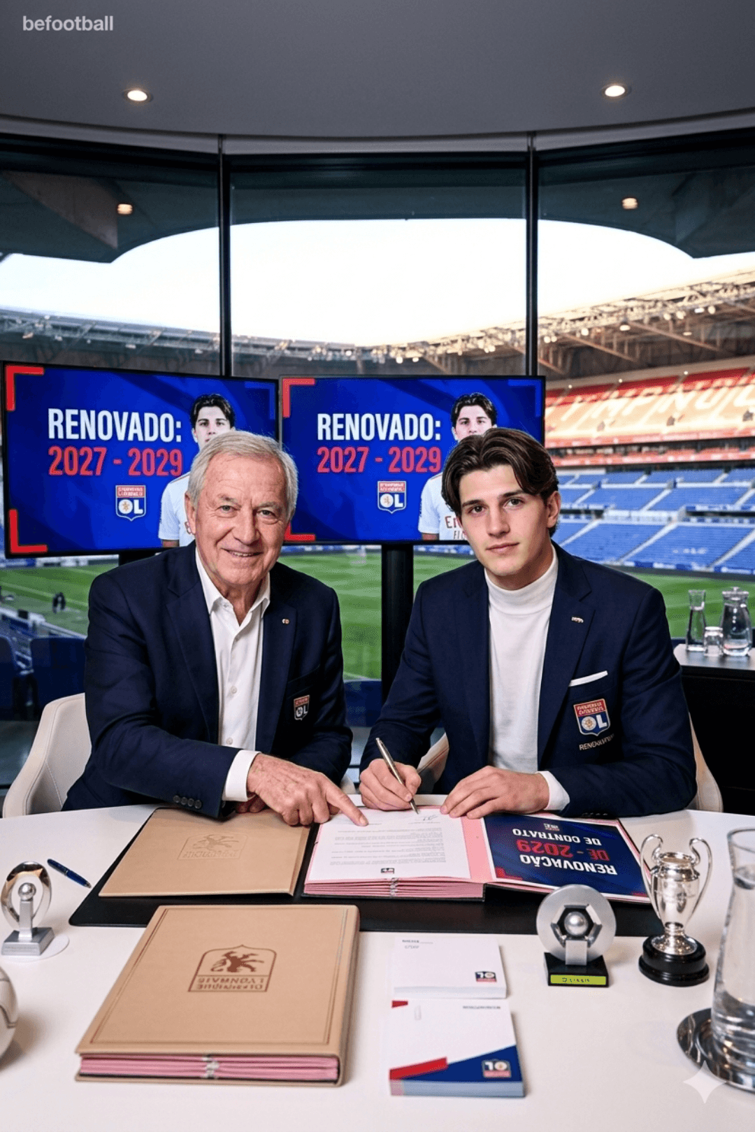 🇮🇹 La storia continua! Felice di aver rinnovato il mio contratto con l'OL fino al 2029. Insieme per vincere ancora. Allez Lyon! 🔴🔵✍️ …