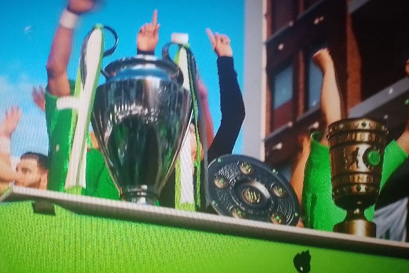 Depois de uma campanha inesquecível o wolfburg conquista a tríplice coroa 👑
