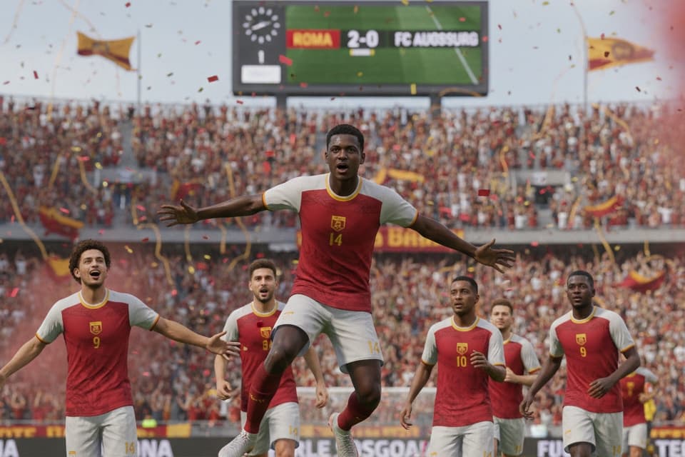Vim mostra o meu real valor todos que me criticaram agora vão te que me engolir vamooo Roma!!!!!!