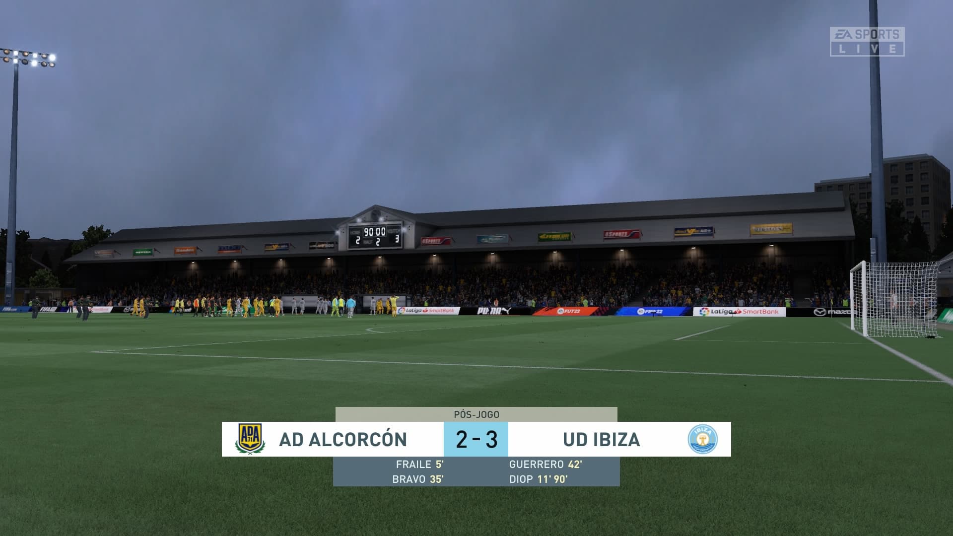 Ganamos al Alcorcón fuera de casa con un gol al final del partido y vamos a por la racha de victorias en el campeonato.