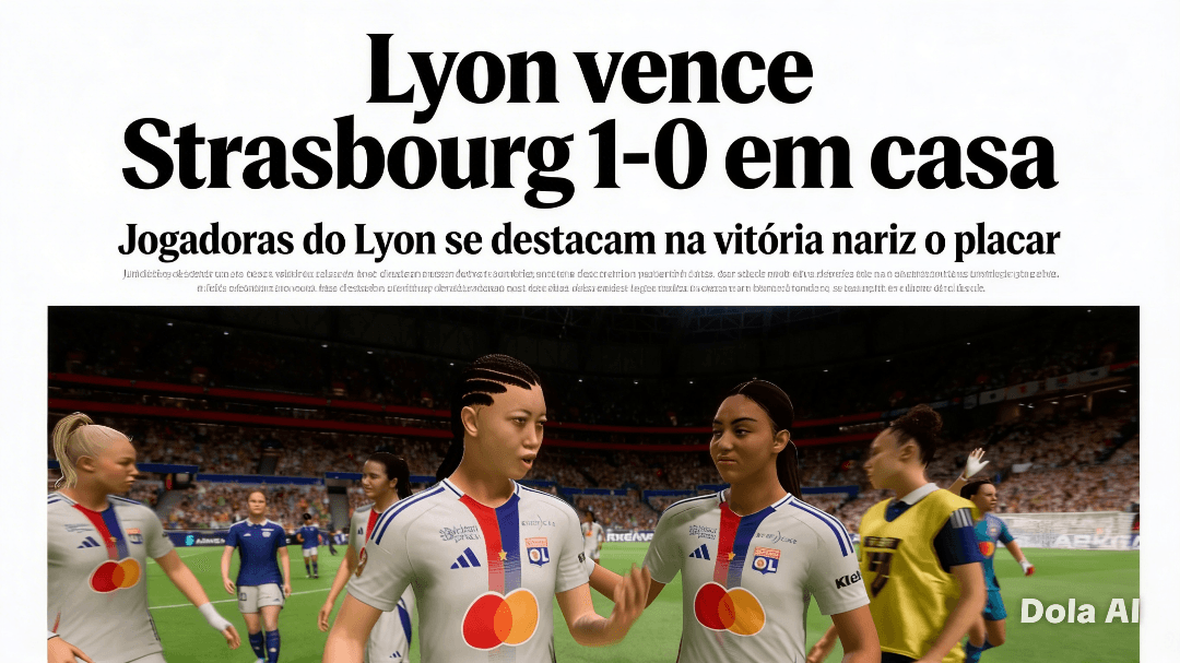 Lyon 1 x strasbourg 0 Ficamos com a nota 7,8