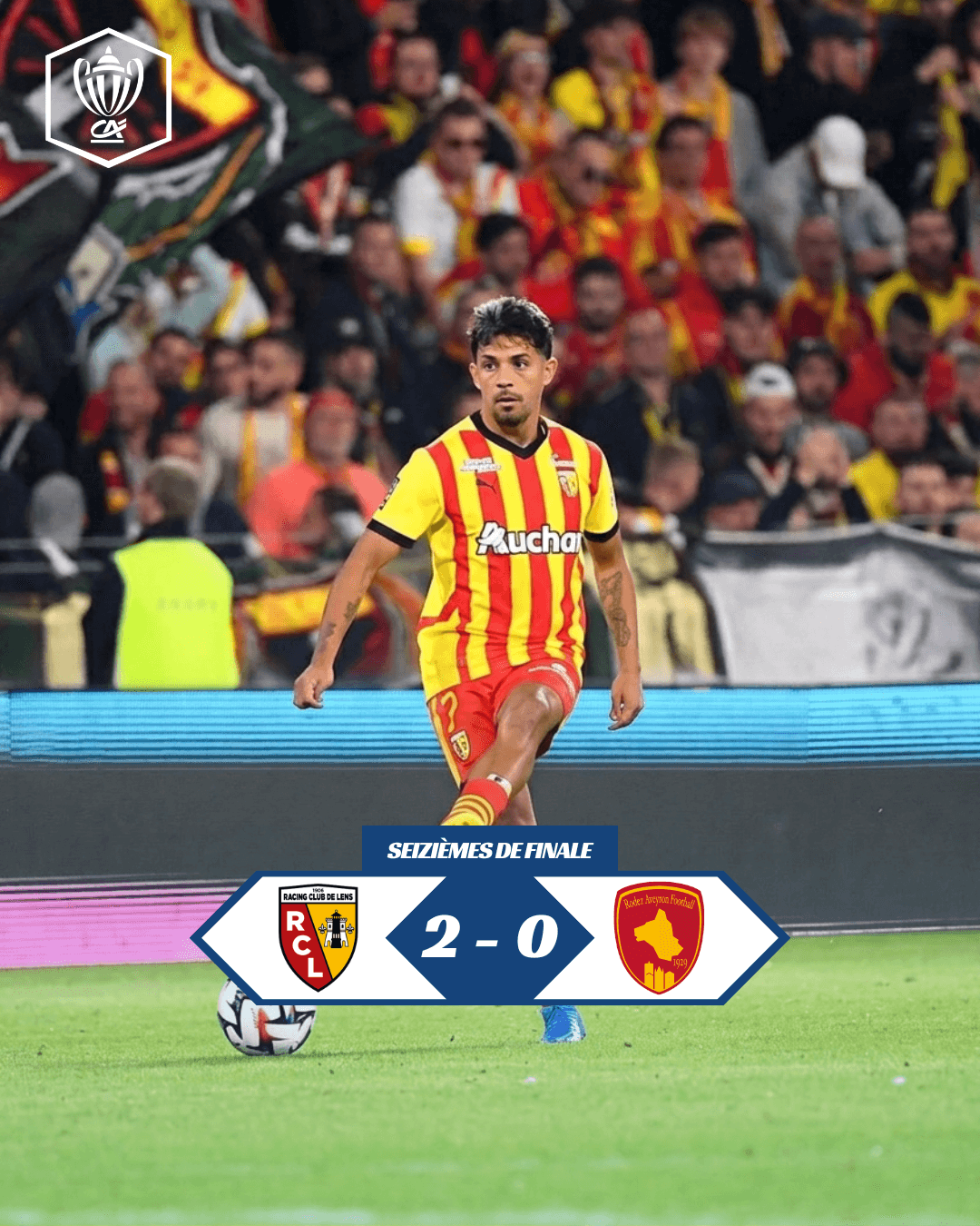 RC Lens vence em casa o Rodez AF!!