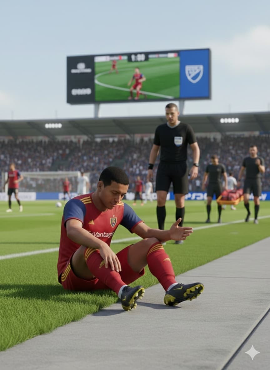 Infelizmente me lesionei, foi uma lesão pequena mas que me impossibilitou de terminar o jogo da final, pelo menos fomos campeões da Us op…
