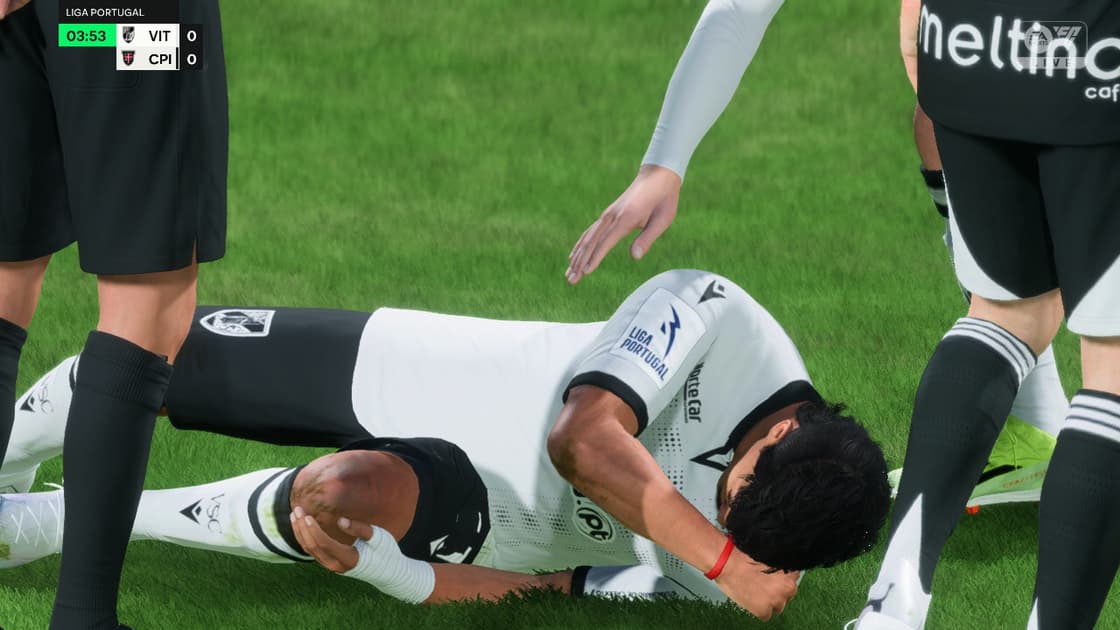 muito frustrante a lesão logo no início da partida mas vou seguir lutando 🤕