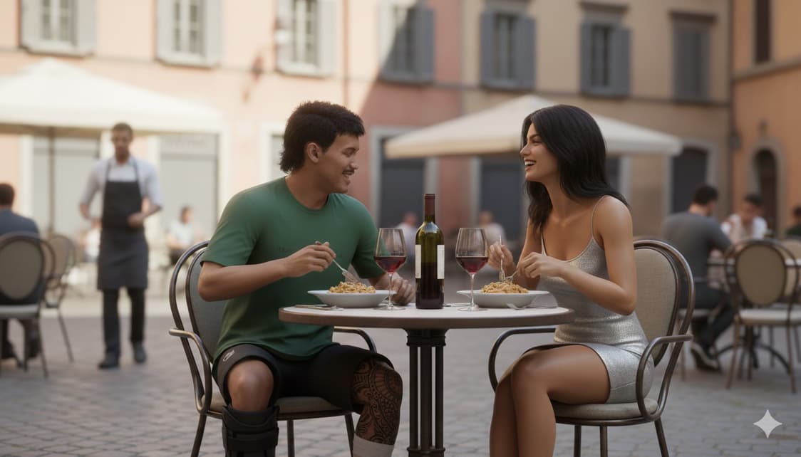 romance no ar? O jogador Servílio Ferreira foi avistado almoçando com a modelo portuguesa Sara Sampaio em Lisboa. O jogador está em um mo…