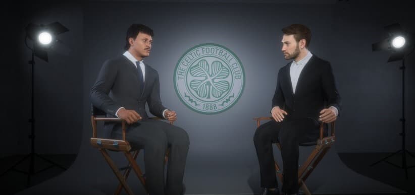 entrevista pra Celtic Tv 📺✅