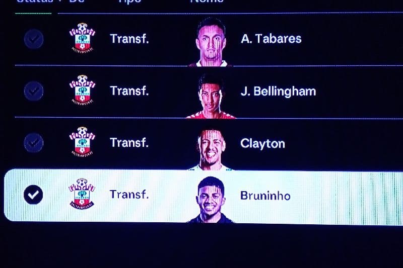 Reforço para Southampton