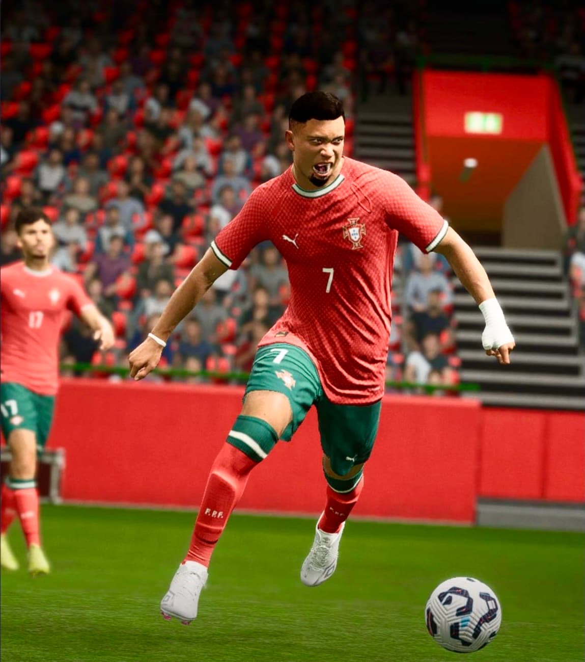 🗞️Destaque nas eliminatórias da Euro2028, {@}[𝙂𝓞7⚡️](69469516e5278ec2b3fdb137) vem seguindo os passos de seu tutor CR7, colocando Port…