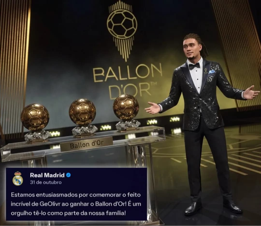 Una vez más, el mejor. #ballond’or2033