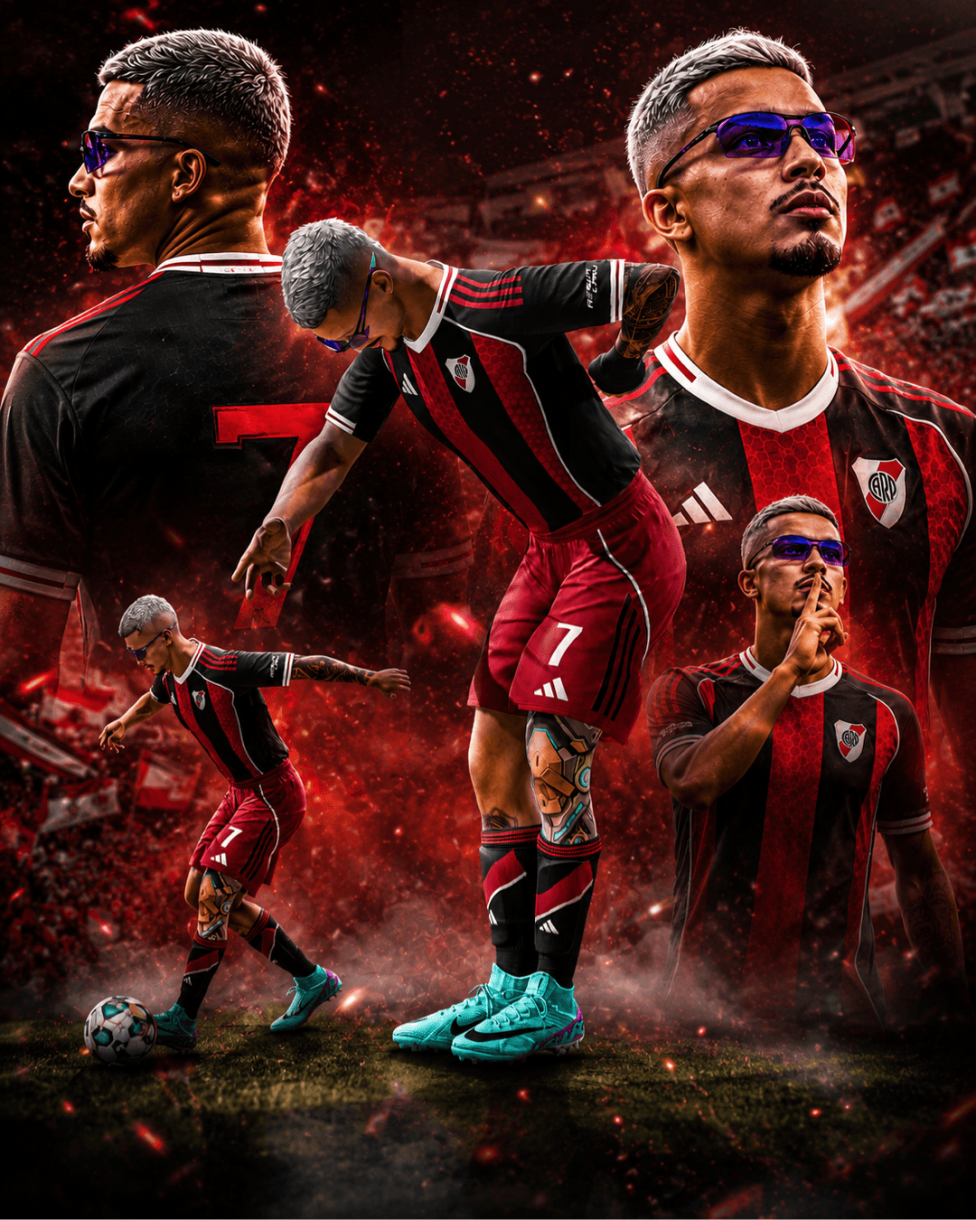 M7 construindo sua carreira no river