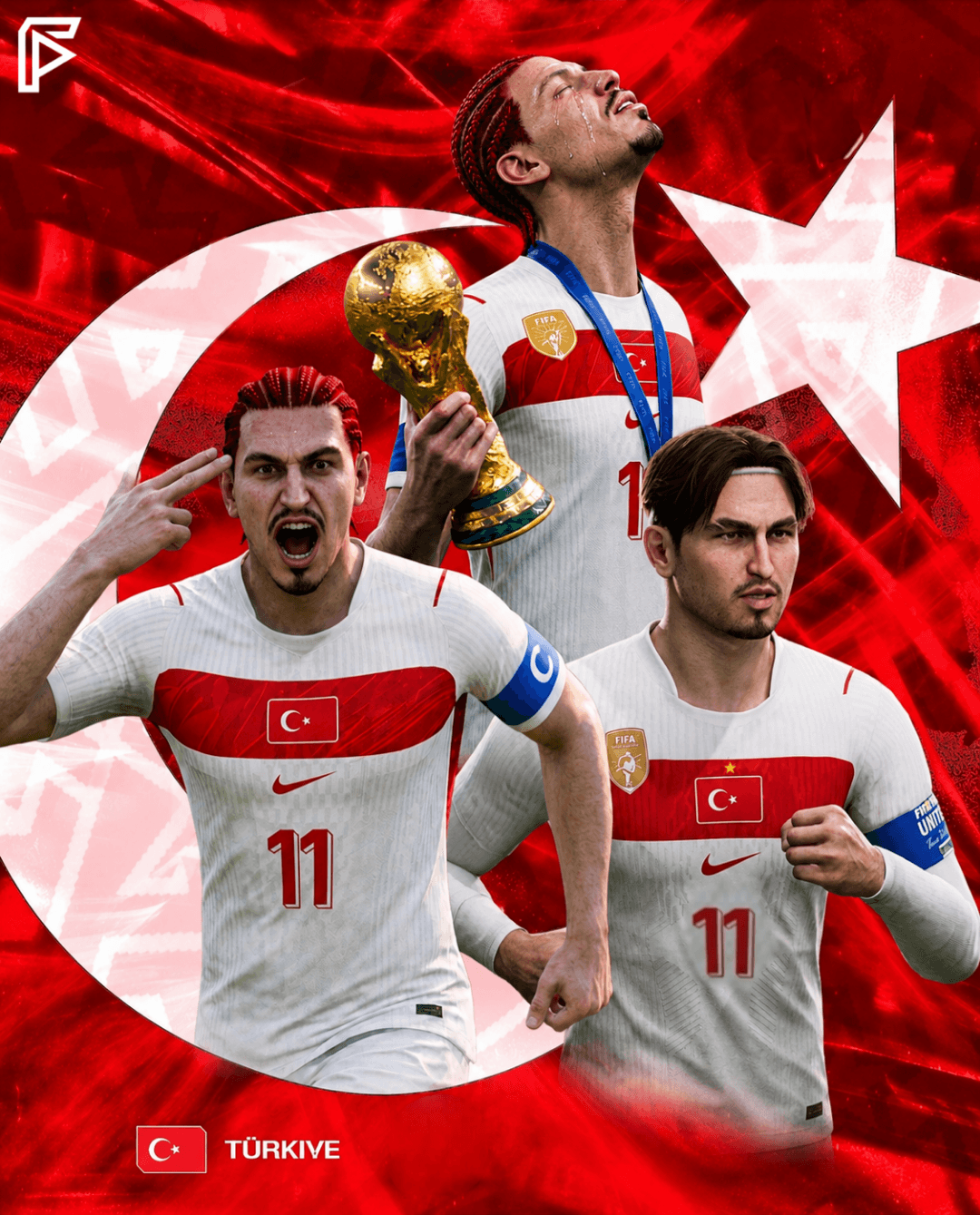 🇹🇷👑🔥Com apenas 23 anos, Arda Özler já soma 42 gols em 60 partidas pela seleção turca e ocupa a 2ª posição entre os maiores artilheiro…
