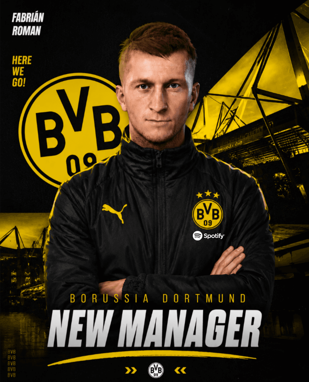 🚨🟡⚫ HERE WE GO! MARCO REUS É O NOVO TREINADOR DO BORUSSIA DORTMUND! O Borussia Dortmund oficializou o retorno de Marco Reus como novo t…