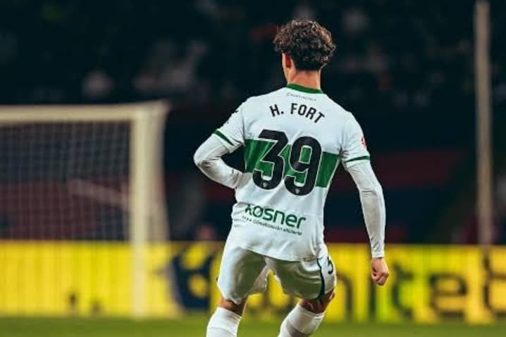 Gollllllllll do Elche Hector Fort abri o placar 1x0 Elche que está sendo campeão da pre-temporada.