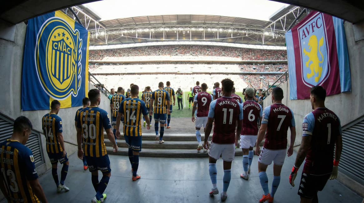 Quando o futebol ultrapassa fronteiras! 🌍⚽ Hoje recebemos a visita do {@}[Club Atlético Rosario Central ](694f135b718b2d954884b9f7). Ent…