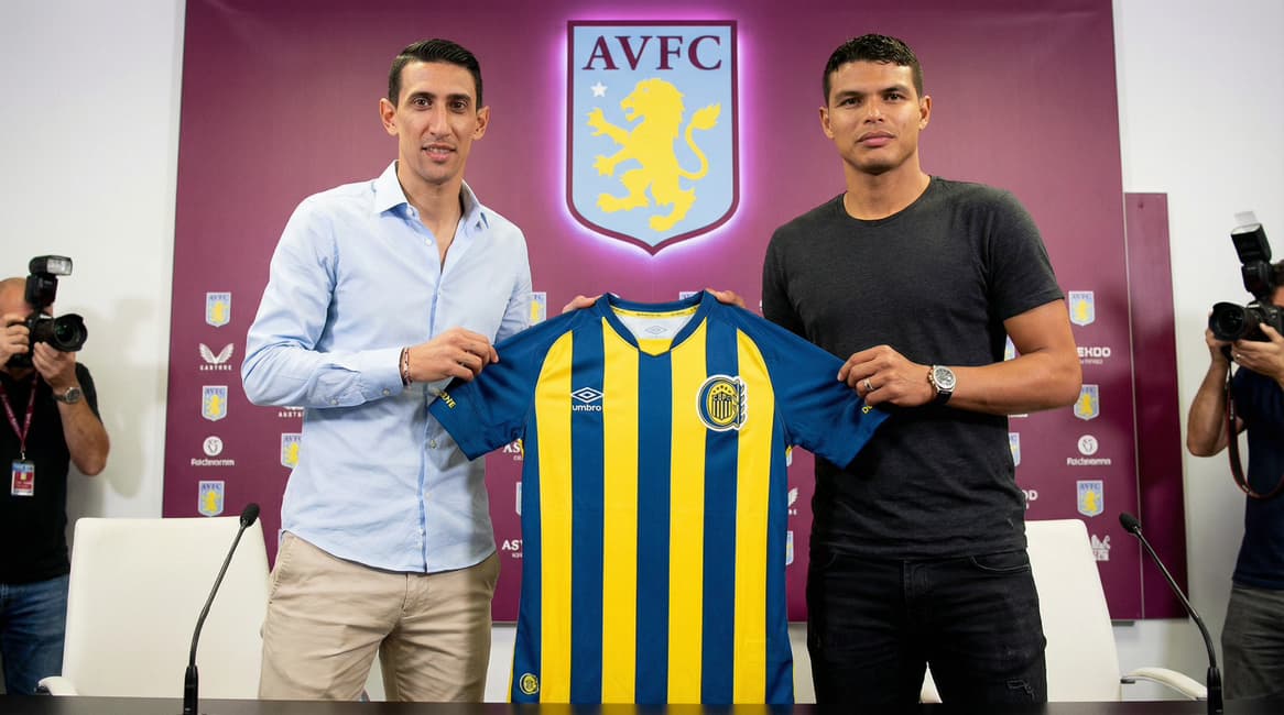 👧🧒❤️ Pelas crianças necessitadas! Aston Villa e Rosario Central se unem em um leilão beneficente com itens especiais do futebol. Para c…