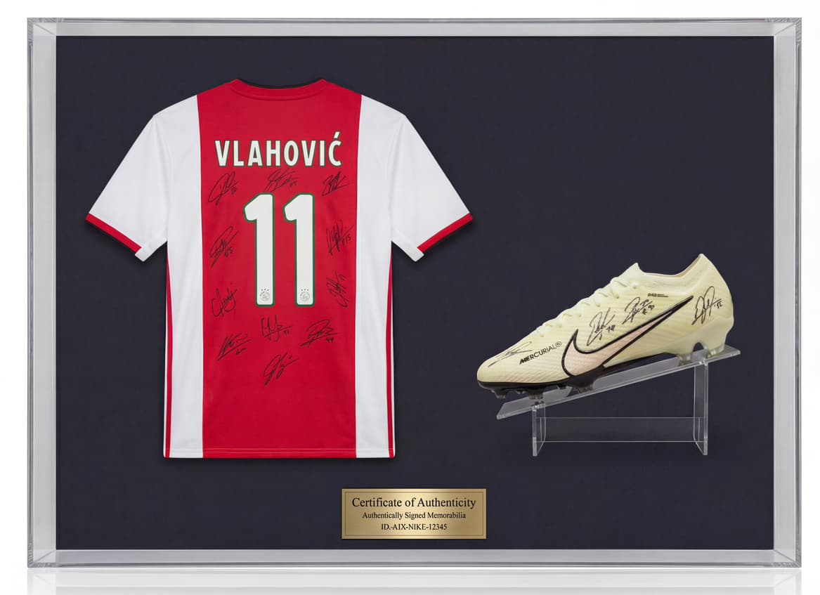 Gostaríamos de agradecer imensamente ao Ajax pelo grande apoio ao nosso leilão beneficente. O clube nos presenteou com uma chuteira e uma…