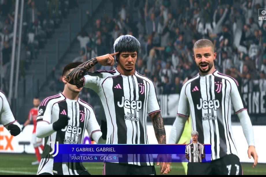 Placar final: Juventus 3 x 1 Benfica UEFA Champions League Fase de Liga Quando o jogo pedia personalidade, eu assumi. Quando a Juventus p…