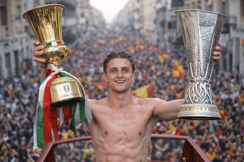 Como é bom ser Lecce! ❤️💛 #europaleague #coppaitalia #lecce