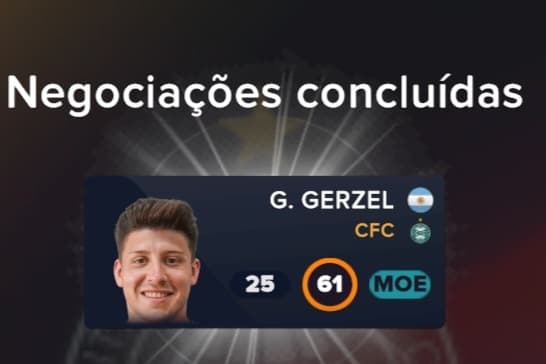 Novo jogador Ala esquerda Boa finalizacão Perfeito para a necessidade do clube