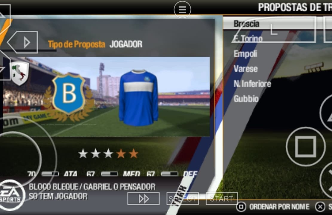 Mais triste ainda é que não subi de div. E além do Samp. Subir pra 1⁰. Ficarei mais uma temporada!