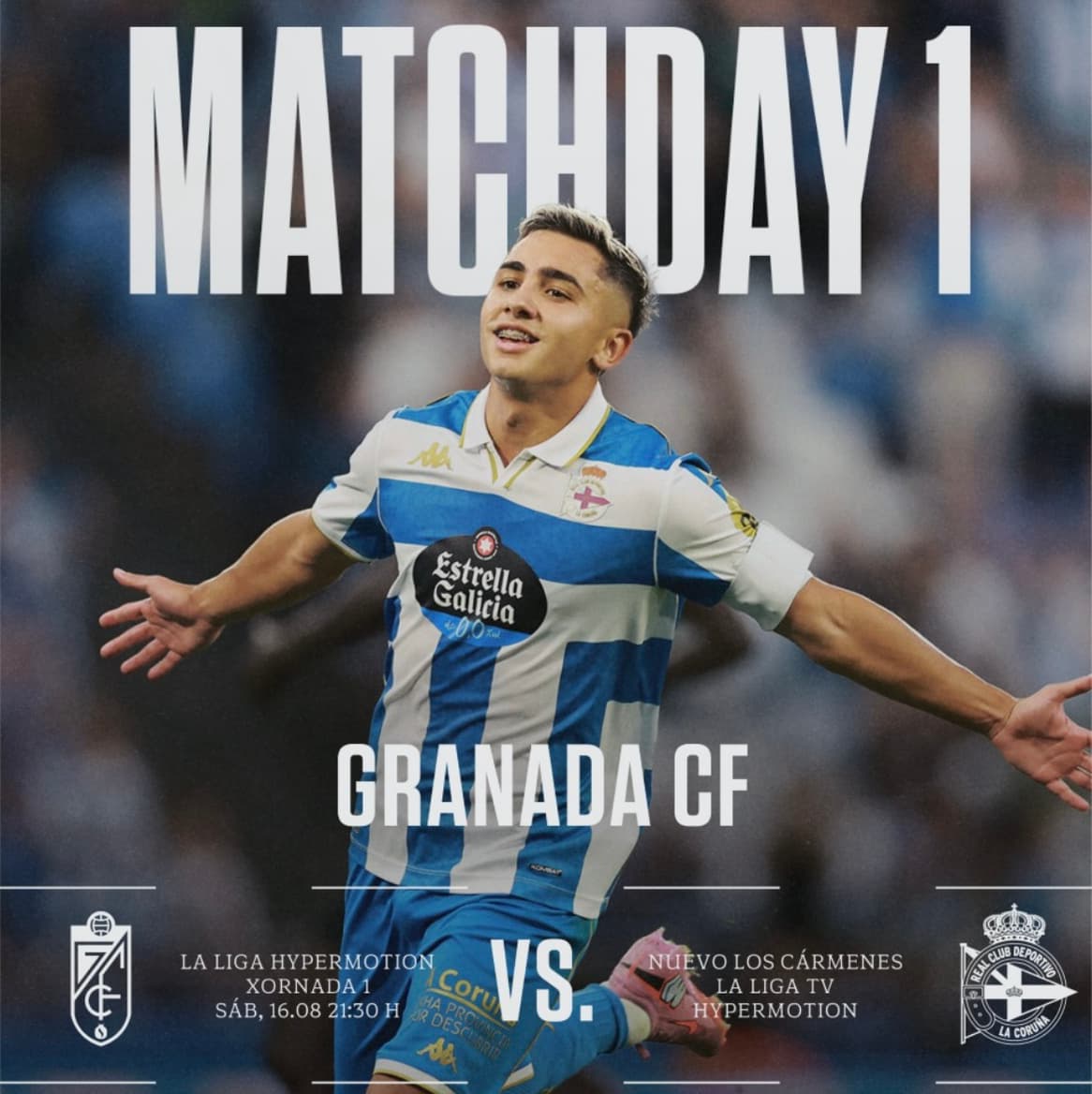 Dia de partida! Primeira rodada da liga, conto com o apoio de todos os torcedores para esta grande jornada! 💙Avante, Depor!💙