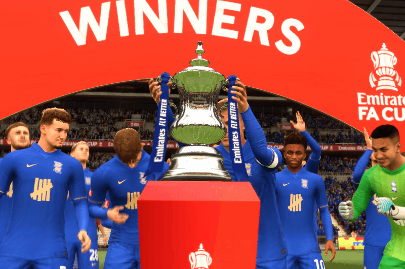 Fim de jogo históricoooooo! Pela primeira vez na história o Birmingham City conquista a Emirates FA CUP, uma conquista histórica🏆😭