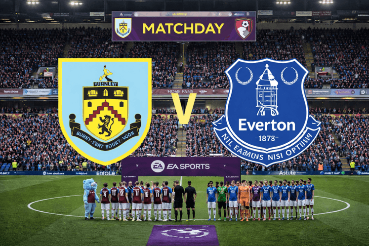 Matchday! Jogo contra o Everton no Turf Moor hoje, Vamos Burnley!