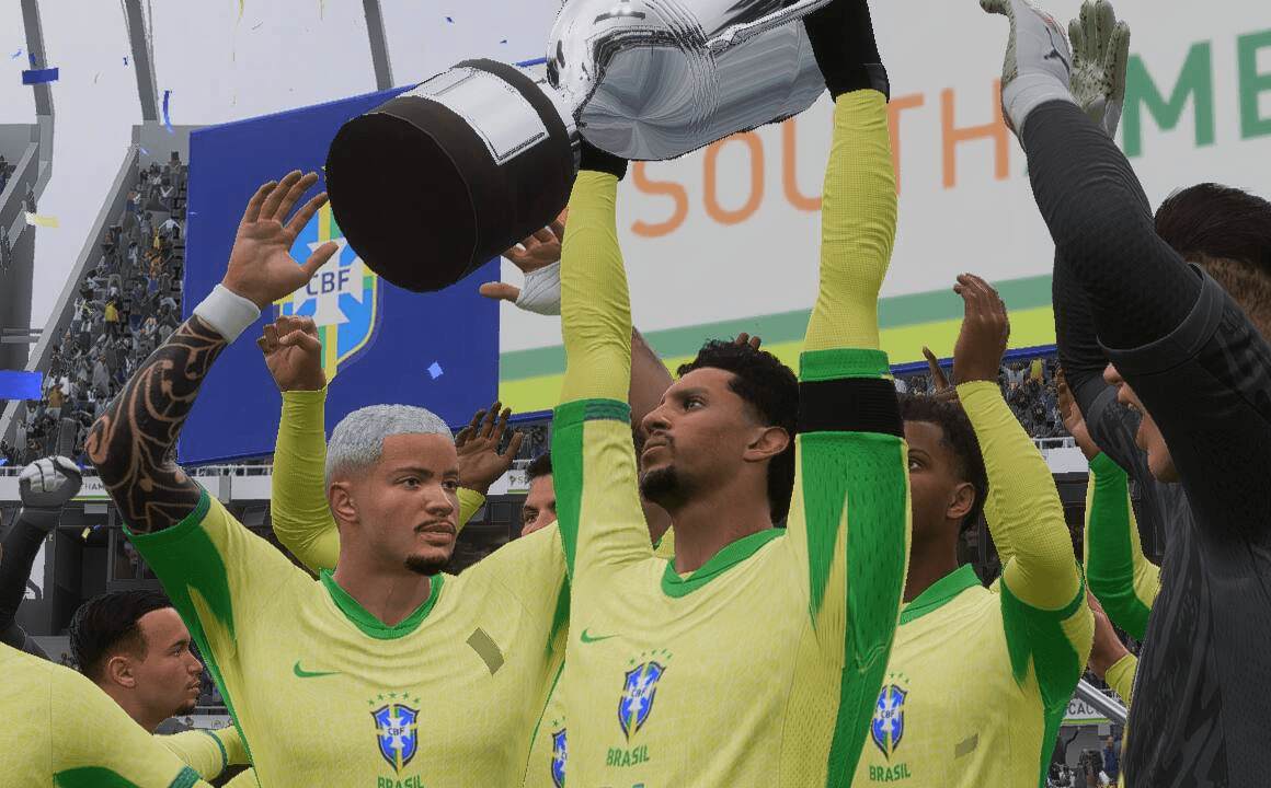 Campeões da Copa América! Orgulho enorme de vestir essa camisa e fazer parte dessa conquista. 🇧🇷🏆