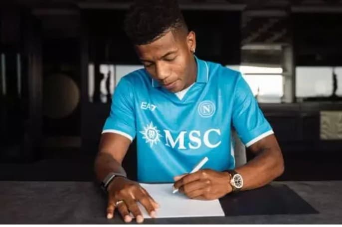 É o meu novo ponta direita David neres