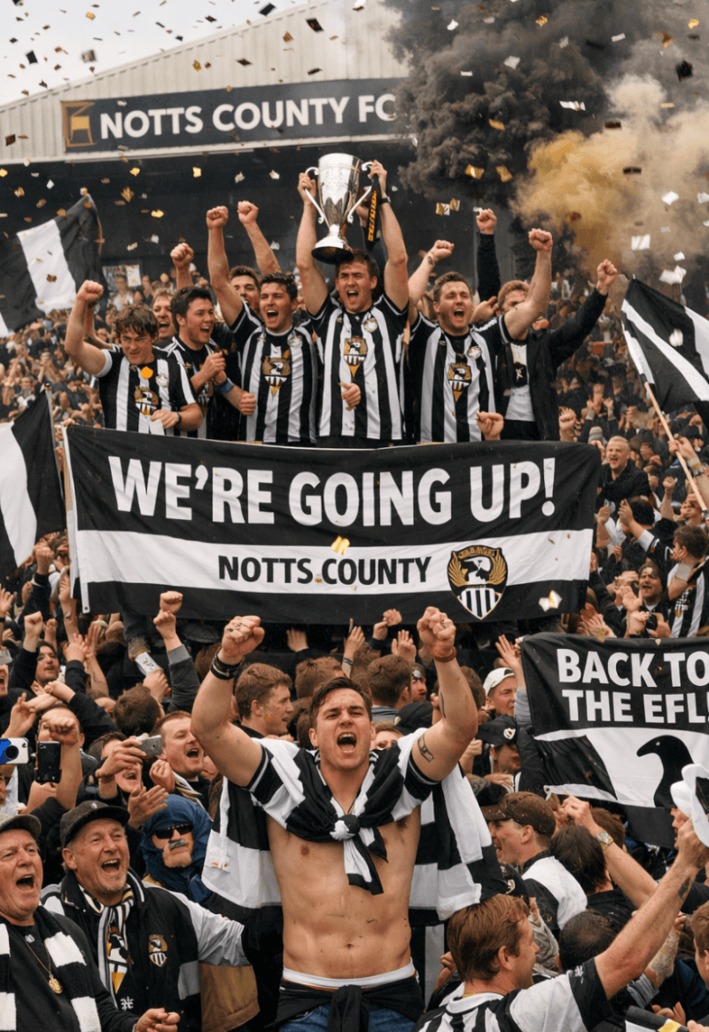 Parabéns notts country subiu de divisão parabéns 👏👏 Sim, o notts country subiu depois de ganhar do west browmingch no mata-mata de aces…