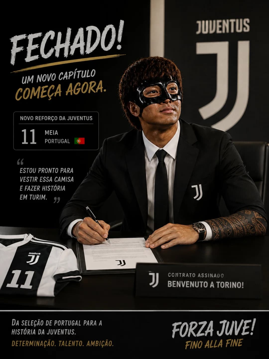 Juventussssss Depois da perda para Espanha estou oficialmente fechado com o futebol italiano vou representar muito bem essa camisa 🇮🇹🇮🇹