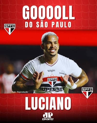 GOOOOOOOOOOL DO SÃO PAULO!!!! LUCIANOOOO ⚽ Luciano 83' 2° 👟 Tolói LUCIANO ABRE O PLACAR PARA O TRICOLOR APÓS UM PASSE DE TOLÓI QUEBRANDO…