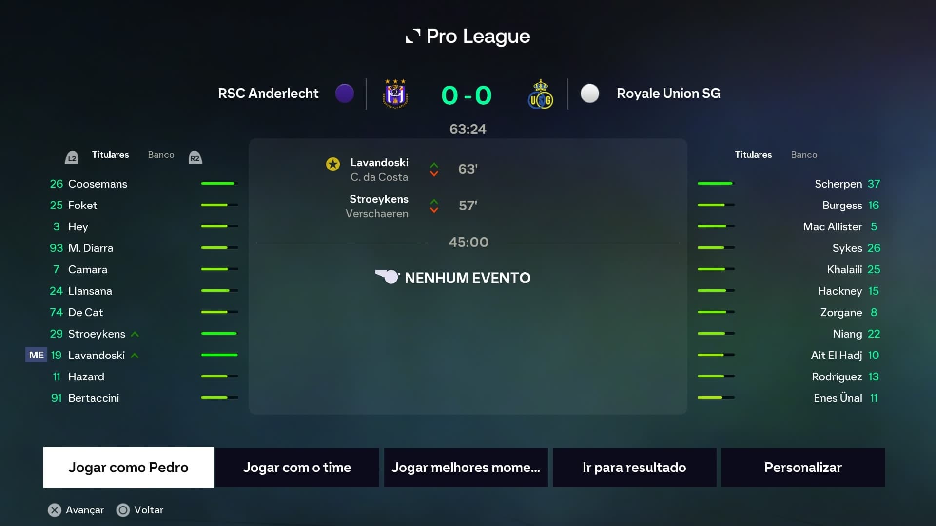 first game.