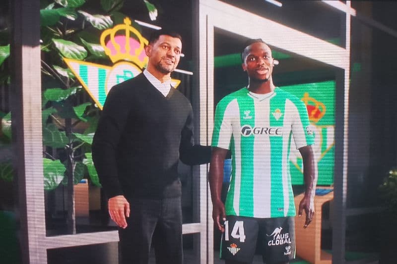 Dilane Bakwa é o novo reforço do Real Betis! O jogador que foi negóciado por 11 milhões de Euros mais Rodrigo Riquelme como troca se torn…