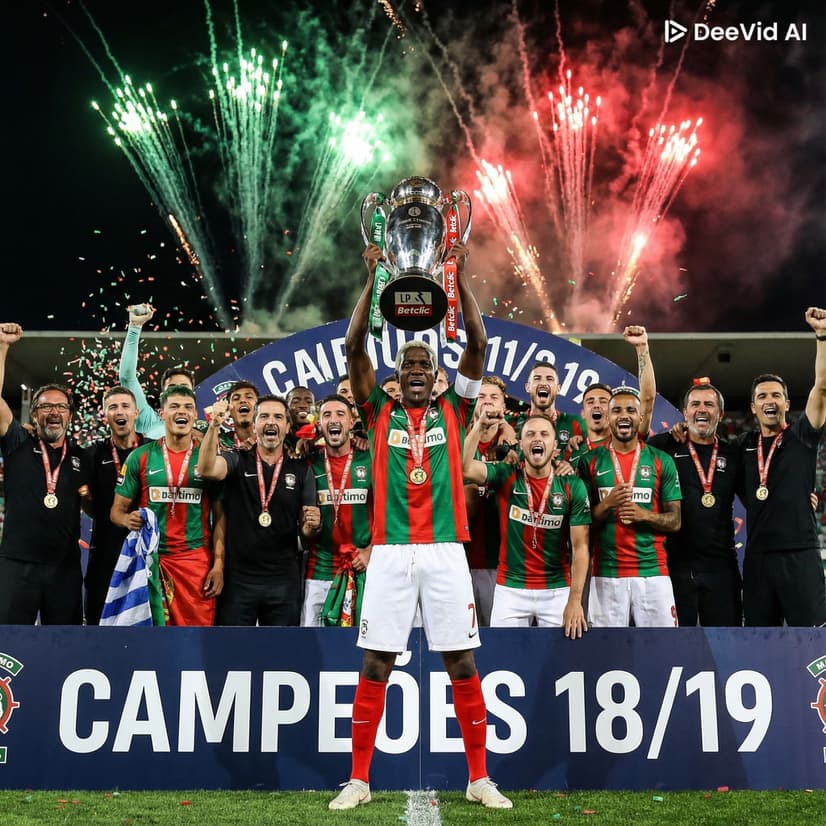 ACABOUUUUU!!! 💚❤️ O sonho está realizado o Marítimo é campeão nacional pela primeira vez na sua história 🥹🎉🏆 Com o Golo heróico do Mr…
