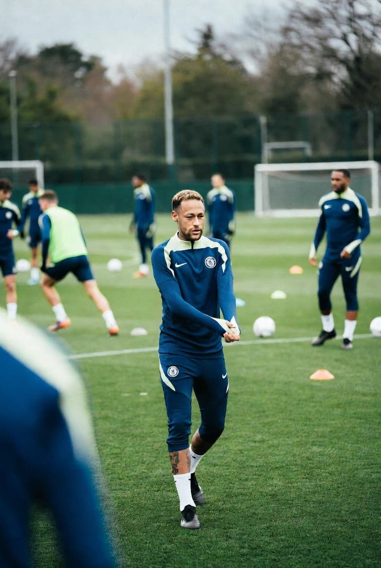Dia de treino 🔵⚪️