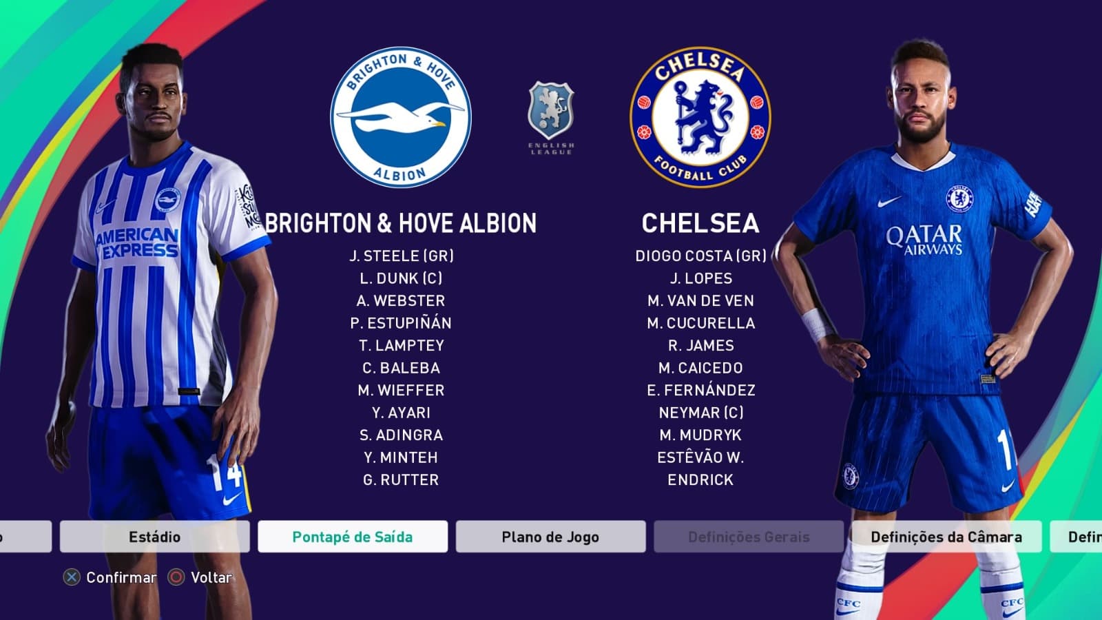 Deslocação complicada à costa sul! 🔥⚽ O Chelsea FC visita o Brighton & Hove Albion FC pela Premier League 🏟️ Jogo intenso, ambiente dif…