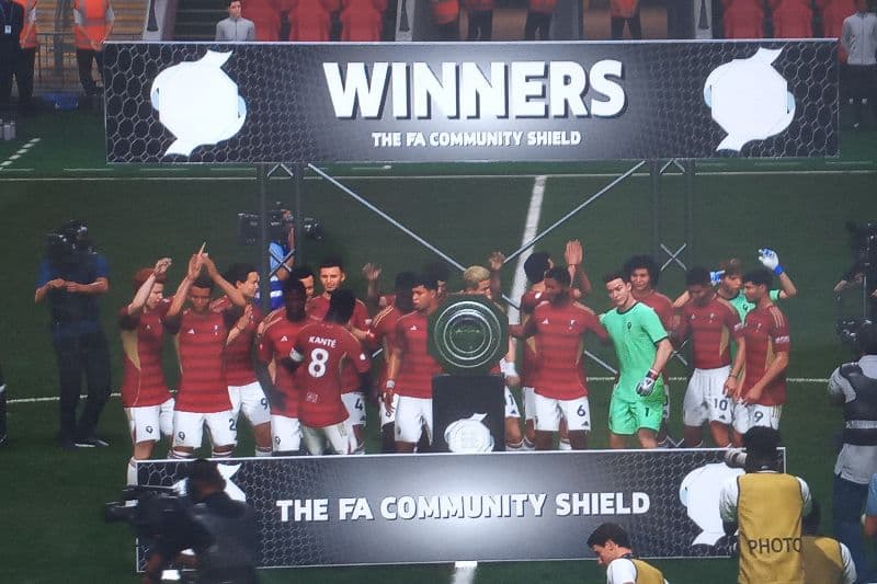 Campeões da community shield em cima do Manchester city por 3 a 1