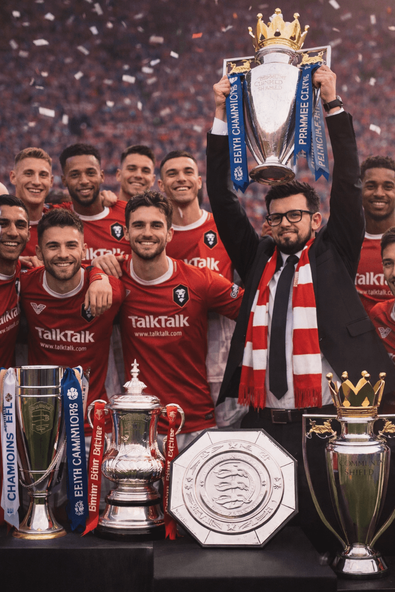 E assim eu encerro em salford city saindo da última divisão levando o time campeão da Premier legue e levando até a Champions obrigado a …