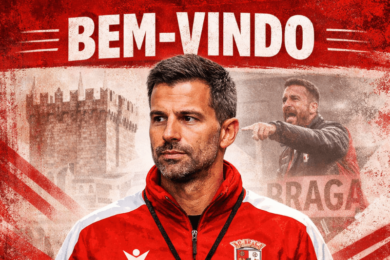 Vasco Matos é o novo treinador do Braga. Após mais uma temporada na sombra dos 3 grandes, o Braga decidiu apostar em um novo treinador, V…