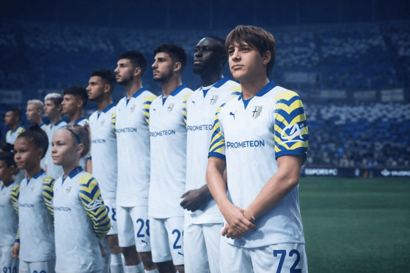 Minha estreia oficial pelo Parma Cálcio. 4x0 contra o Sampdoria pela Copa da Itália, com uma assistência minha!