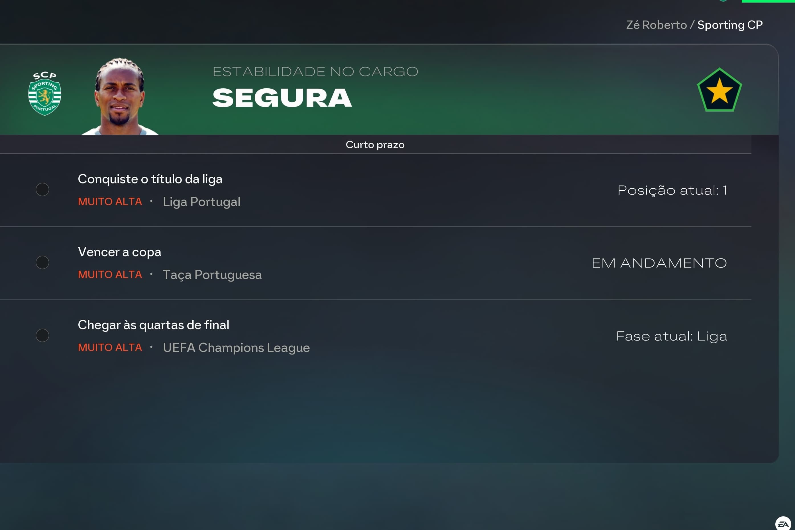 Nossos objetivos para essa temporada!